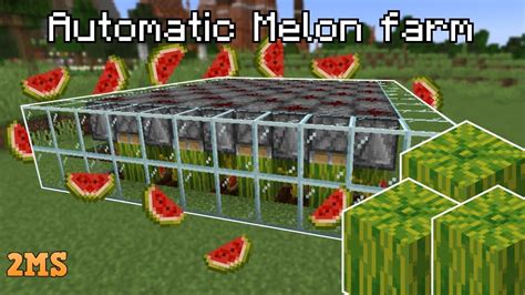 melon farm minecraft